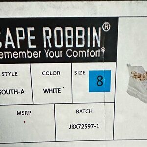 Cape Robbin White Sneakers